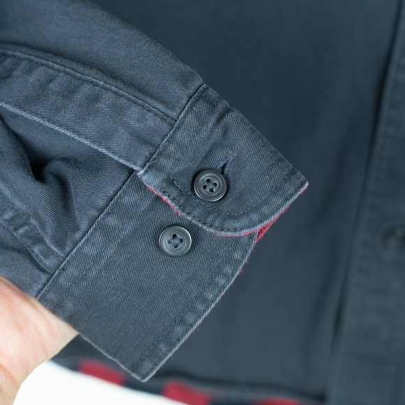 L.L. Bean Men’s Traditional Fit Flannel-Lined Shirt Jacket M-Reg - Picture 5 of 10